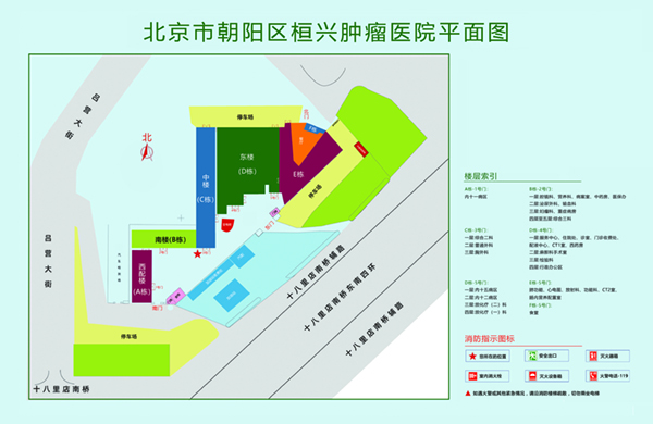 艹逼老北京市朝阳区桓兴肿瘤医院平面图